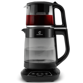 Karaca Çaysever 3in1 Graphite Cam Çay Makinesi