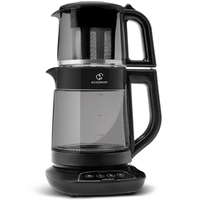 Karaca Çaysever 3in1 Graphite Cam Çay Makinesi