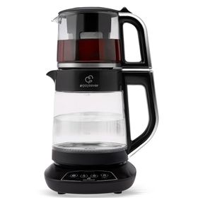 Karaca Çaysever Robotea 3 in 1 Chrome Konuşan Çay Makinesi