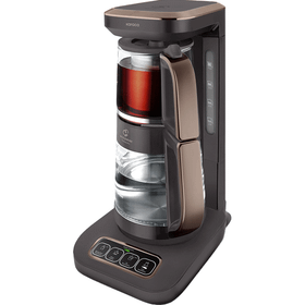 Karaca Çaysever Robotea Pro 4 in 1 Walnut Brown Cam Çay Makinesi