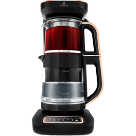 Karaca Çaysever Robotea Pro 4in1 Black Copper Konuşan Cam Çay Makinesi