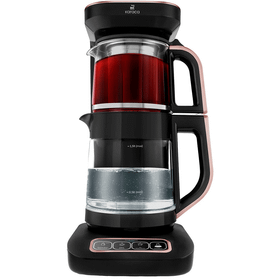 Karaca Çaysever Robotea Pro Connect 4in1 Rose Gold Cam Çay Makinesi