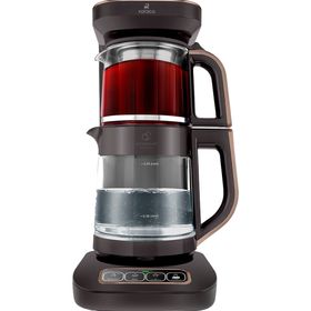 Karaca Çaysever Robotea Pro Connect 4in1 Walnut Brown Çay Makinesi