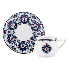 Karaca Chloe 6 Kişilik Kahve Fincan Takımı
