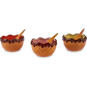 Karaca Chocolate Chıp 3'lü Kaşıklı Dondurma Kasesi