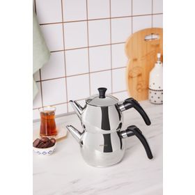 Karaca Çise Mini Siyah Çaydanlık Takımı