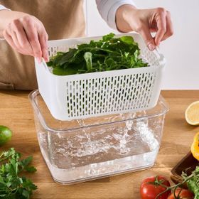 Karaca Citrus Sebze/Meyve L Beyaz Saklama Kabı