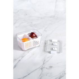 Karaca Citrus Sebze/Meyve M Beyaz Saklama Kabı