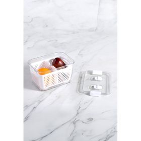 Karaca Citrus Sebze/Meyve M Beyaz Saklama Kabı