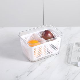 Karaca Citrus Sebze/Meyve M Beyaz Saklama Kabı