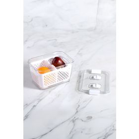 Karaca Citrus Sebze/Meyve M Beyaz Saklama Kabı
