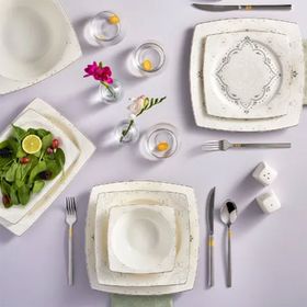 Karaca Classy 57 Parça 12 Kişilik New Bone Yemek Takım ı