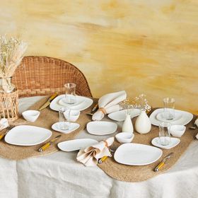 Karaca Cliff 26 Parça 4 Kişilik Porselen Kahvaltı Servis Seti