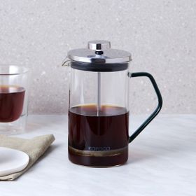 Karaca Coffe Bean Cool Green 600 ml Borosilikat Cam French Press