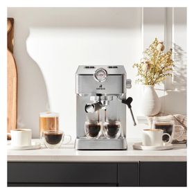 Karaca Coffee Art Barista Kollu Süt Köpürtücülü Inox 1.5 lt Kahve Makinesi