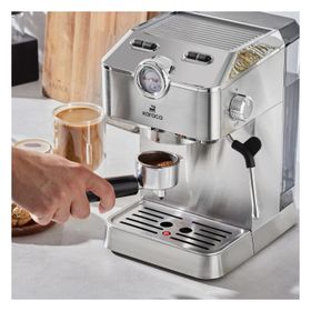 Karaca Coffee Art Barista Kollu Süt Köpürtücülü Inox 1.5 lt Kahve Makinesi