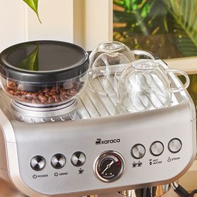 Karaca Coffee Art Barista Silver Öğütücülü Süt Köpürtücülü 2 lt Kahve Makinesi