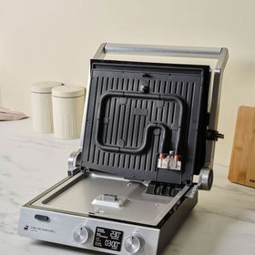 Karaca Compact Steel Pro Sear and Grill Inox 2007 Silver Izgara ve Tost Makinesi