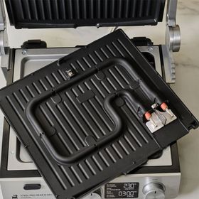 Karaca Compact Steel Pro Sear and Grill Inox 2007 Silver Izgara ve Tost Makinesi