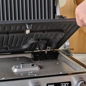 Karaca Compact Steel Pro Sear and Grill Inox 2007 Silver Izgara ve Tost Makinesi