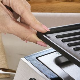 Karaca Compact Steel Pro Sear and Grill Inox 2007 Silver Izgara ve Tost Makinesi