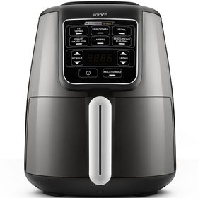 Karaca Connect Air Pro Cook 4 lt XL 2 in 1 Uzaktan Erişimli Shadow Grey Airfryer