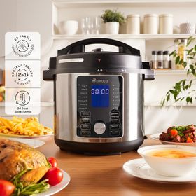 Karaca Cooker 2in1 6 lt Elektrikli Düdüklü Tencere ve Airfryer