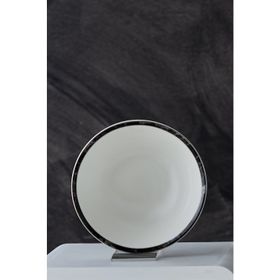 Karaca Damalı 14 cm Çizgi Porselen Salata Kasesi