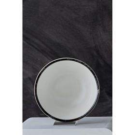 Karaca Damalı 14 cm Çizgi Porselen Salata Kasesi