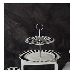 Karaca Damalı 27 cm Katlı Kurabiyelik