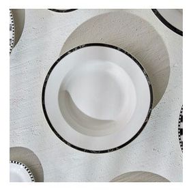 Karaca Damalı Porselen 22 cm Çukur Tabak