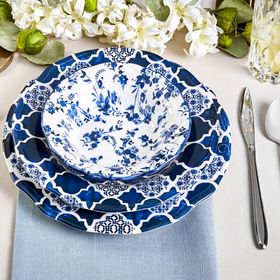 Karaca Deep Blue 24 Parça Yemek Takımı