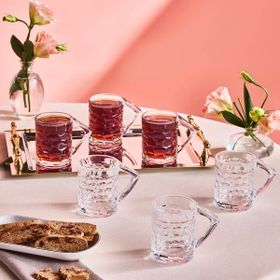 Karaca Defne 195 ml 6'lı Çay Bardağı Seti