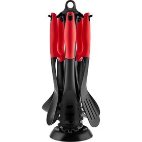 Karaca Defy Red 6 Parça Standlı Servis Seti