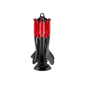 Karaca Defy Red 6 Parça Standlı Servis Seti