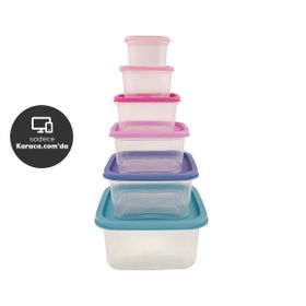 Karaca Dora Purple 6 Parça Saklama Kabı