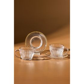 Karaca Duru 2 Kişilik 220 ml Çay Fincan Takımı