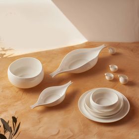 Karaca Earth Collection Clay 55 Parça 12 Kişilik Yemek Takımı