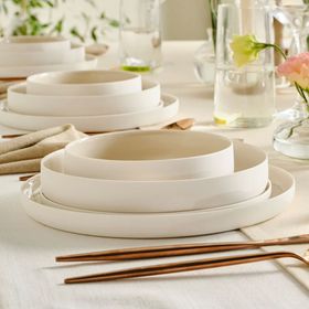 Karaca Earth Collection Finesse 24 Parça 6 Kişilik Bej Yemek Takımı