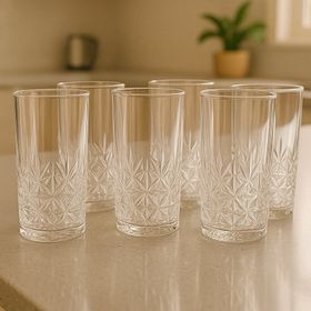 Karaca Eclipsa 350 ml 6'lı Cam Meşrubat Bardağı