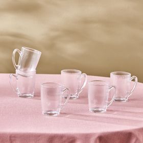 Karaca Edna 160 ml 6'lı Çay Fincanı Seti