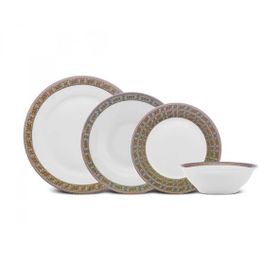 Karaca Elegance Bone Arty 24 Parça 6 Kişilik Yemek Takımı