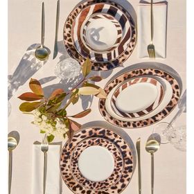Karaca Elegance Bone Grove 56 Parça 12 Kişilik Yemek Takımı