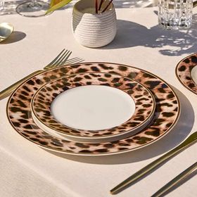 Karaca Elegance Bone Grove 56 Parça 12 Kişilik Yemek Takımı