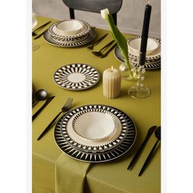 Karaca Elegance Bone Helsinki 24 Parça 6 Kişilik Yemek Takımı