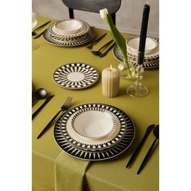Karaca Elegance Bone Helsinki 24 Parça 6 Kişilik Yemek Takımı