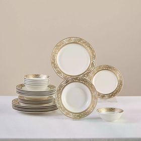 Karaca Elegance Bone Isola 24 Parça 6 Kişilik Yemek Takımı