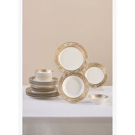 Karaca Elegance Bone Isola 24 Parça 6 Kişilik Yemek Takımı