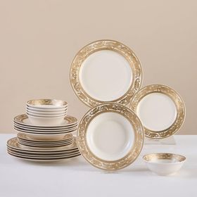 Karaca Elegance Bone Isola 24 Parça 6 Kişilik Yemek Takımı