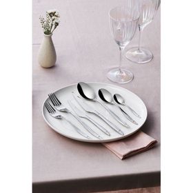 Karaca Elegance Holey Platin 12 Kişilik 84 Parça Çatal Kaşık Bıçak Takımı